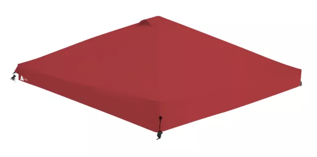 10' X 10' Top Replacement Cover for Outdoor Canopy Clearance Shade Red