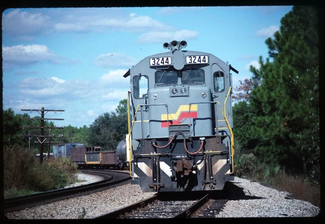 Original Rail Slide - SBD Seaboard System 3244+ Sanford FL 11-22-1987