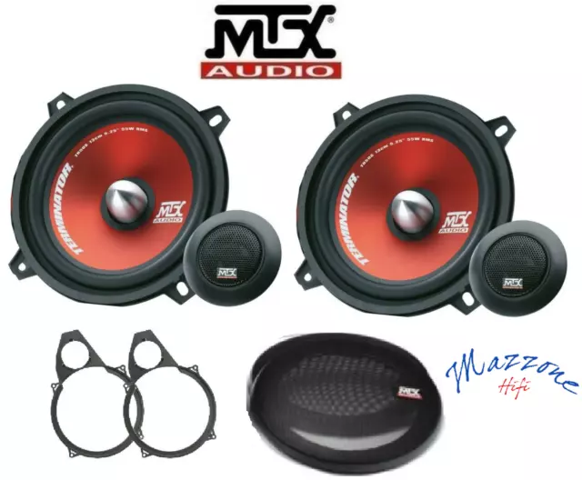 Set 4 Lautsprecher MTX TR50S Für BMW 3 E36 Von 1990>00 Halterungen Auto Hinten