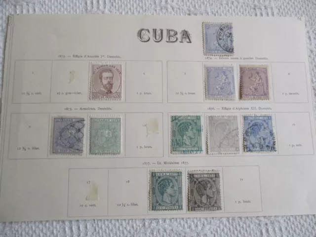 España Cuba - Lote Usados