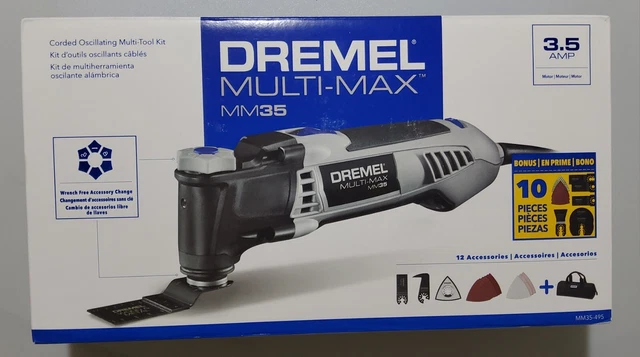 Dremel Multi Max MM35 Corded Oscillating Multi Tool Kit 3.5 Amp New Sealed