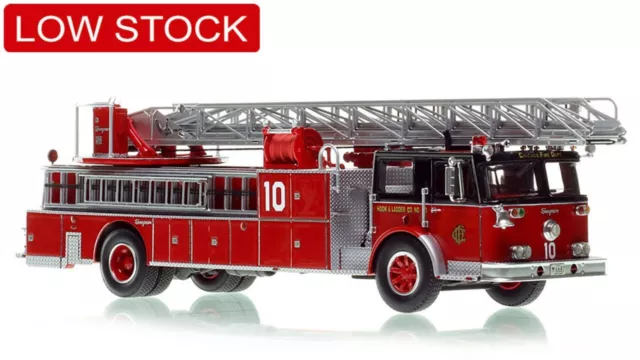 1/50 Fire Replicas Chicago 1970 Seagrave 100' Ladder H & L Co. 10 Cabrini Green