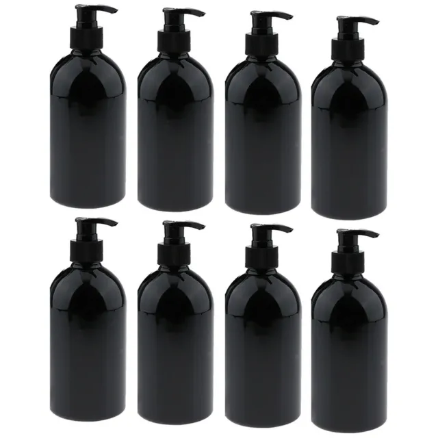 4/8 500 ml bottiglie pompa lozione vuota PET dispenser sapone shampoo ricaricabi