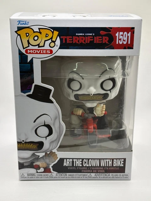 Funko Pop Horror Terrifier 1591 Art The Clown With Bike main image 1