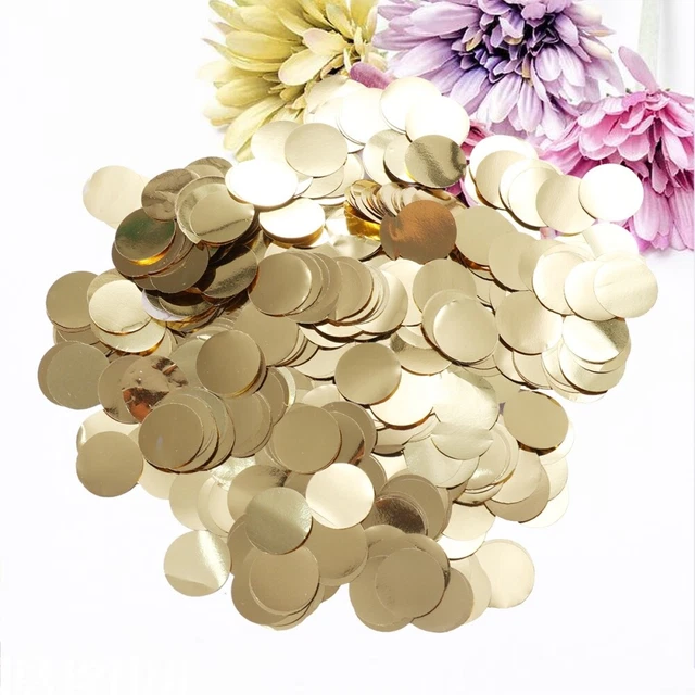 1 Pack Romantic Paper Confetti Round Cuttings Paper Cuttings Table Throwing