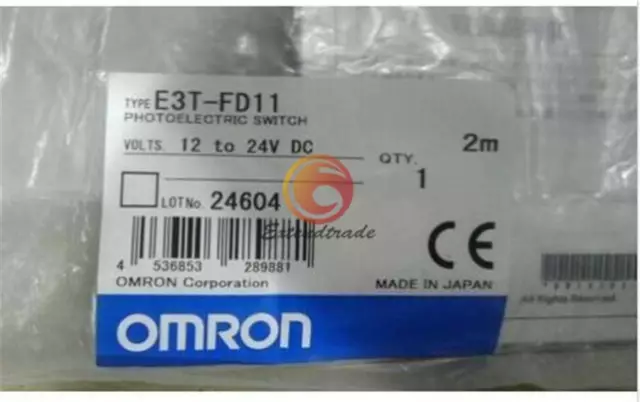 1PCS Omron E3T-FD11 Interrupteur Photoélectrique Neuf