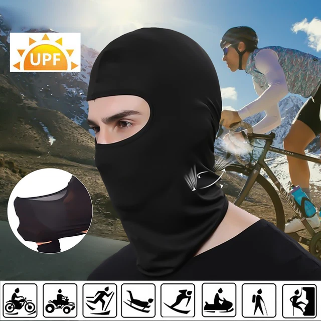 10x Sturmhaube Motorrad Sturmmaske Fahrrad Kopfhaube Halswärmer atmungsaktiv 14