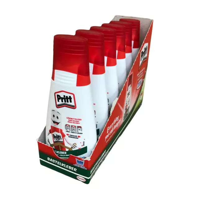 Pritt Adhesivo Cardmaking 6 X 100g Pegamento para Escuela Oficina Hogar