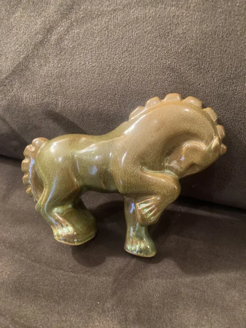 Nice Vintage Early Frankoma ADA Clay Pottery Whimsical Horse Figurine ￼ ￼