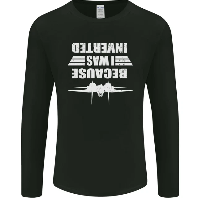 Perché i Was Al Contrario Film da Uomo Manica Lunga T-Shirt