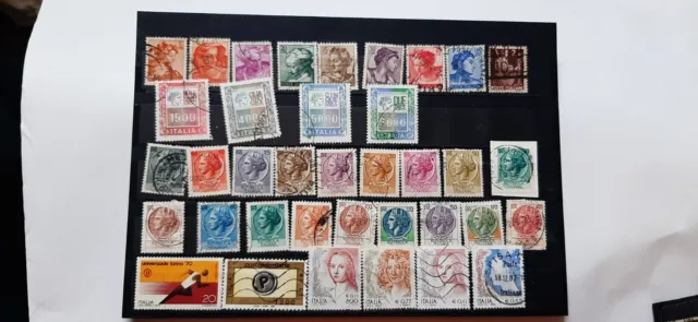 Lot de timbres anciens Italie - bonne condition - Italy