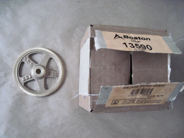 Boston Gear G1031 Worm Gear, 32 DP, 14.5 PA, 96 Teeth, RH, Bronze, 13590