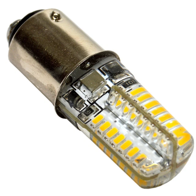 SEWING MACHINE LED Light Bulb BA15d Double Contact Base 64 LEDs