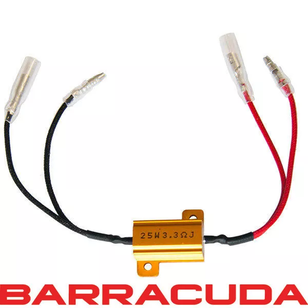 Barracuda - 21 Watt LED Motorrad Anzeige Widerstände - universell passend