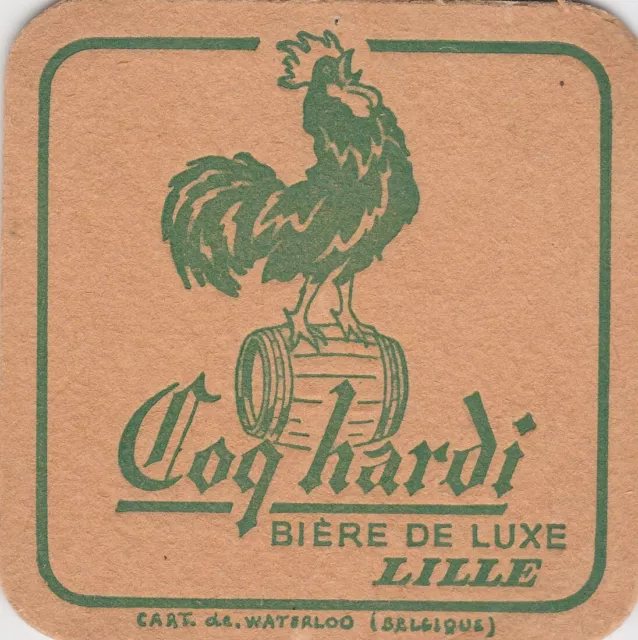 * Sous Bock Biere Coq Hardi