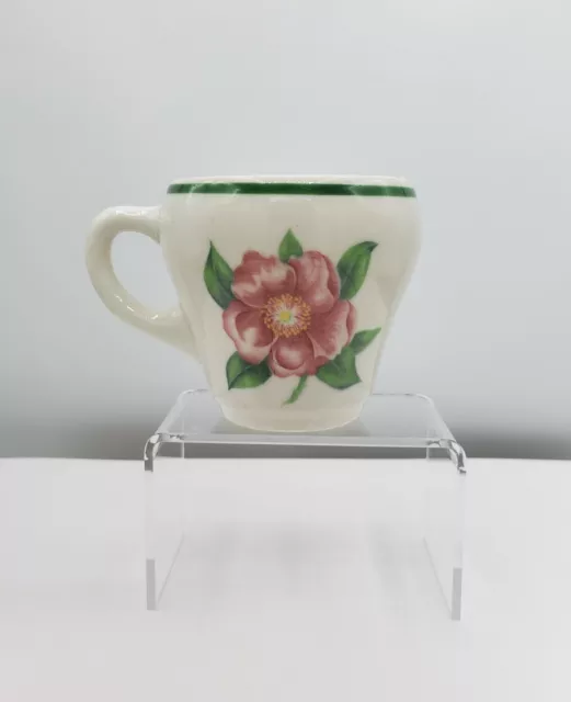 RARE Antique C&NW Chicago & North Western RR Wild Rose Syracuse Coffee Tea Cup