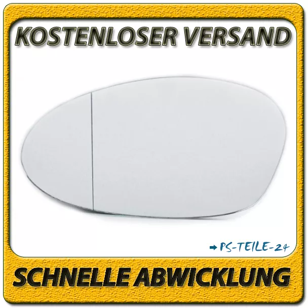 Spiegelglas für BMW Z4 E85 /E86 2002-2008 links Fahrerseite asphärisch