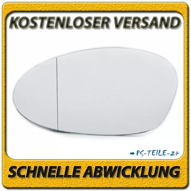 Spiegelglas zum Kleben für BMW Z4 E85 /E86 2002-2008 links asphärisch