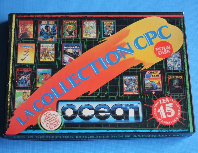 Jeu Amstrad CPC 464 - HMS COBRA (Cobrasoft) - Action Aventure