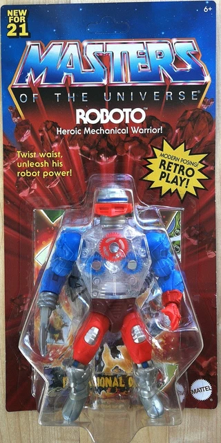 Motu Origins- ROBOTO- US Karte- unpunched- Masters of the Universe