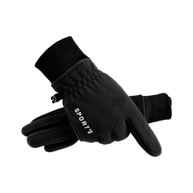 Guanti da guida equitazione pile touch screen guanti termici inverno caldo