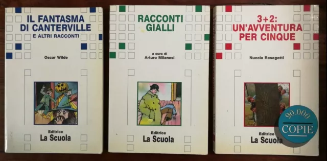 Lotto 3 Libri Editrice La Scuola Per Ragazzi Con Schede Di Lavoro