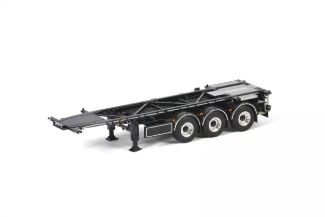 WSI CONTAINER TRAILER 20 FT TANK CONTAINER - 3 AXLE GEELHOED 1/50 Truck Model