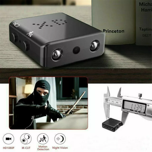 Mini Hidden Spy Camera Wireless Wifi IP HD 1080P DVR Night Vision Security Ho_bj 3