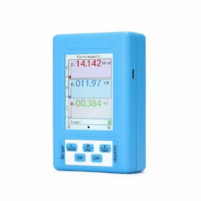 BR-9A Digitaler Strahlungs Detektor EMF Messgerät Meter Dosimeter Monitor T F2C5 3