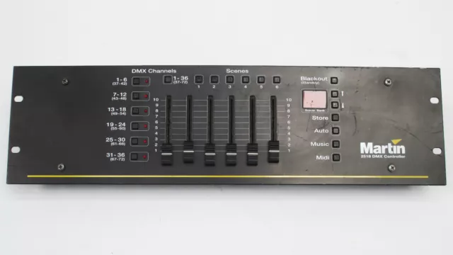 Rack Mount Martin 2518 DMX Lighting DJ Controller