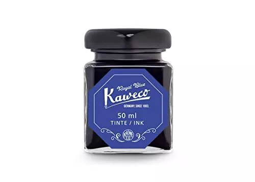 Kaweco Verre à encre 50 ml | Bleu royal | végétalien sans cruauté animale sol...