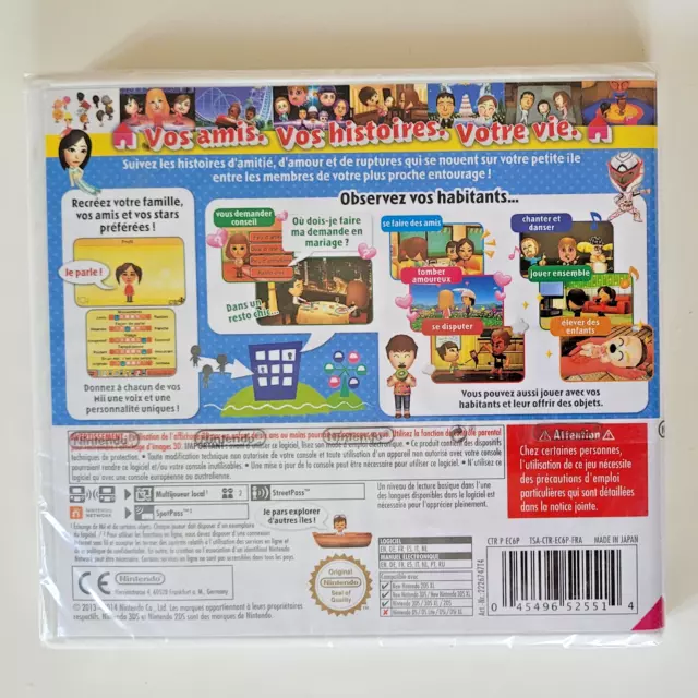 Tomodachi Life — jeu pour Nintendo 2DS/3DS, neuf sous blister, version française 2