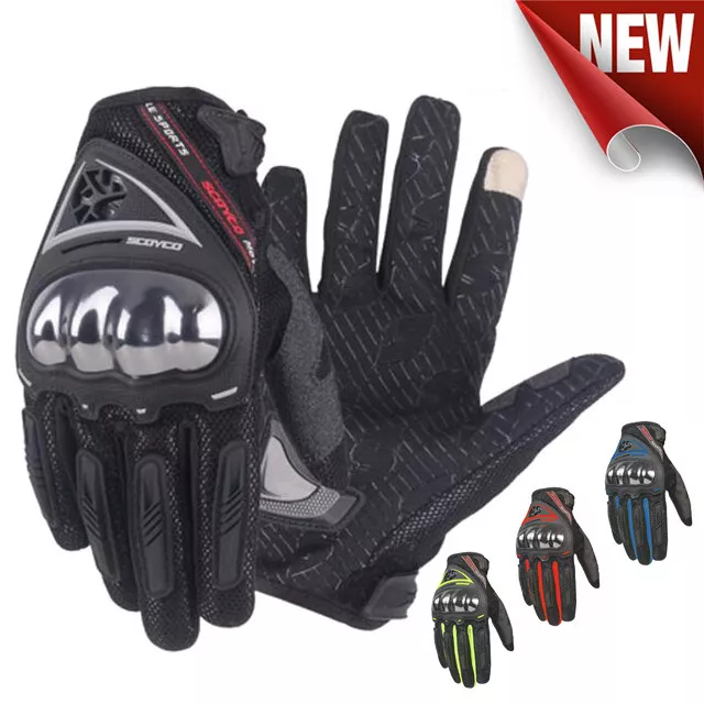 Touch screen Motorcycle Gloves Street Racing Motorbike Gloves Bike  Scoyco MC44