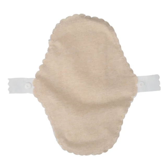 2 pz cuscinetto mestruale lavabile a prova di traspirante cotone ad assorbimento forte