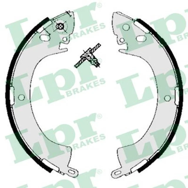 Kit ganasce freno LPR 05240 per PAJERO MITSUBISHI 300 DELICA posteriori 3 bus L400 2 1