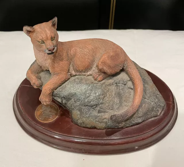 1991 - Hallmark Galleries - Majestic Wilderness Collection - Mountain Lion