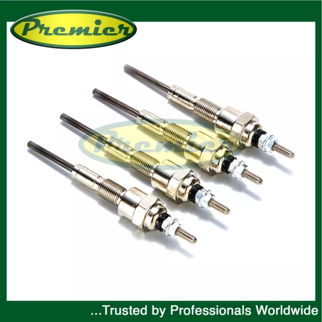 Premier DUAL CORE HEATER GLOW PLUGS x4 For BMC 950cc 1.5 1.8 TEMPEST THORNYCROFT