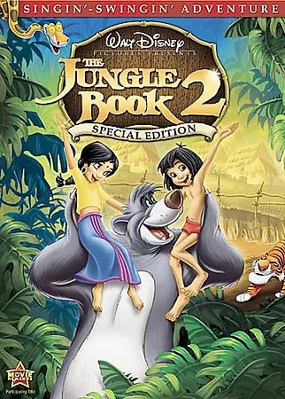 The Jungle Book 2 DVD Special Edition Slipcover Insert Included Walt Disney HTF