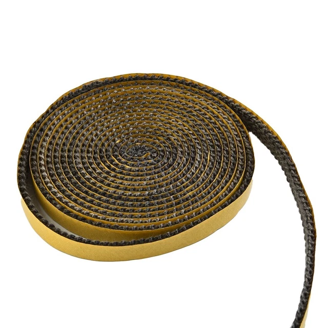 300CM Cheminée Scellé Adhésif 10x2mm Étanchéité Bande Verre Porte