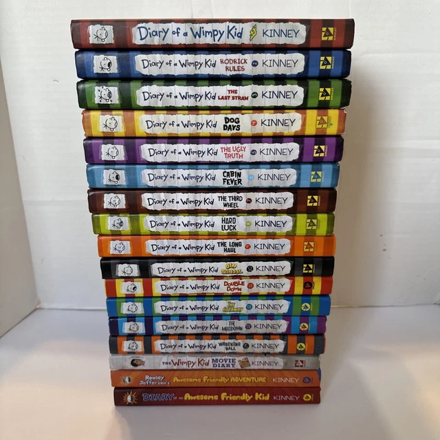 diary of a wimpy kid complete set hardcover