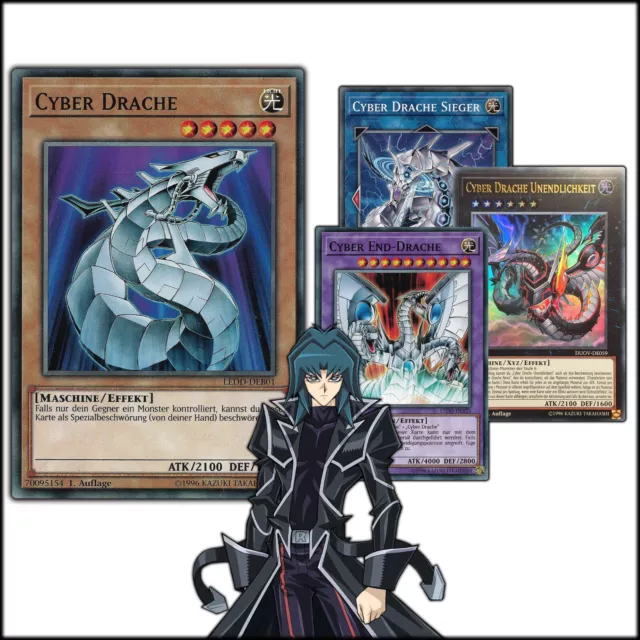 Yugioh! Karten von Zane Truesdale zum Aussuchen - Deutsch