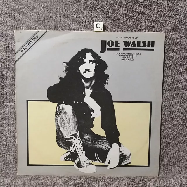 JOE WALSH Four Tracks From Joe Walsh 1977 UK 4-track 12" vinyl EP VG+