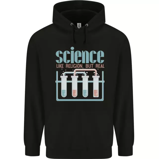 Science Like Religion Atheist Atheism Evolution Mens 80% Cotton Hoodie