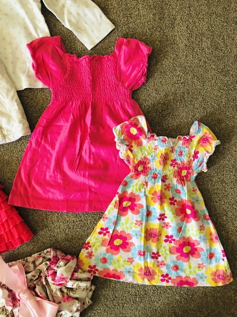 Baby Girls Dress Sleepsuit Skirt Pants  T-short Size 6-9 Months Bundle Clothes