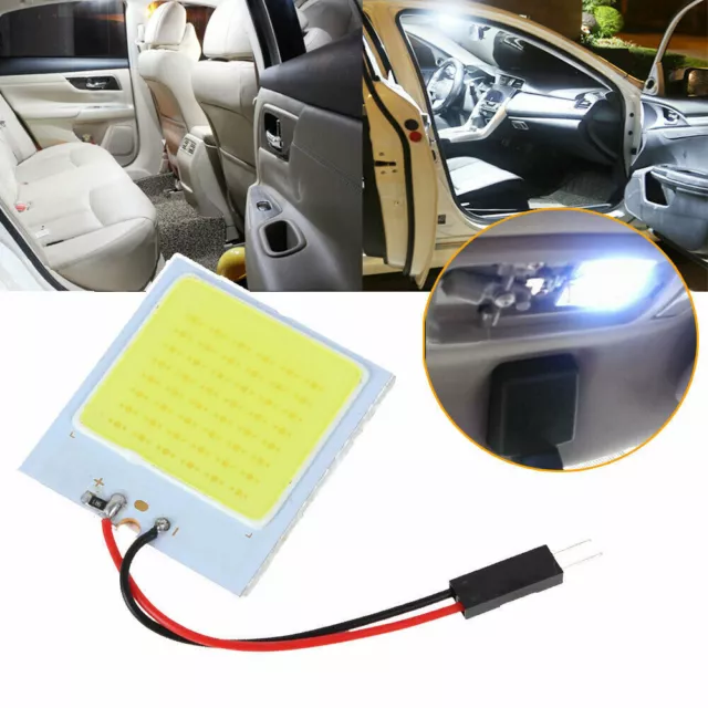 1x White Light LED T10 Car Interior Panel Light Dome Lamp Bulb 12V Accessories