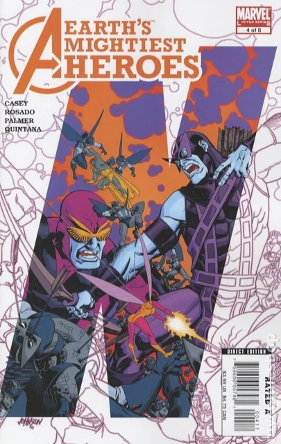 Avengers Earth's Mightiest Heroes #4 VF 2007 Stock Image
