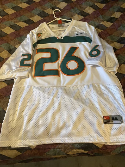 sean taylor miami hurricanes jersey size 52