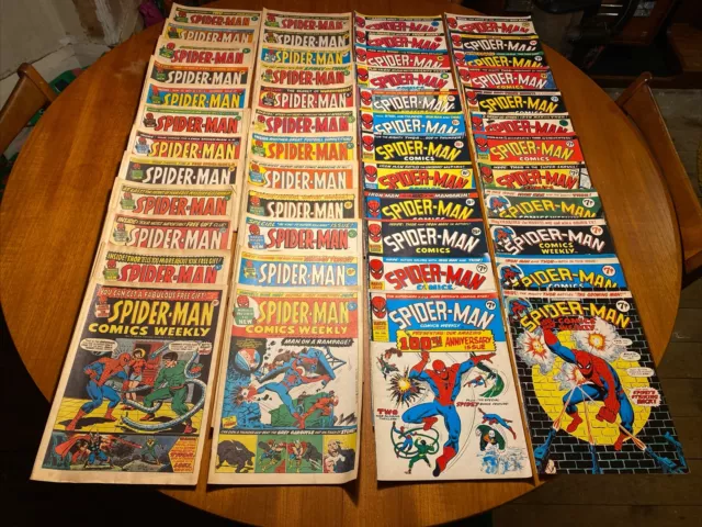 Spider-man Comics Weekly #3 -#116  Huge Marvel Comic Run Read Description