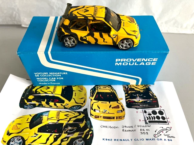 Maquette Provence Moulage 1/43 - Renault 8 Gordini (montée, Sans Boîte)