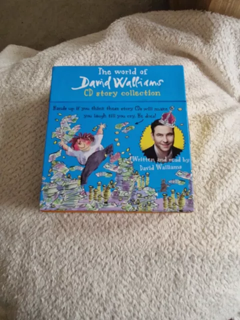 The World Of David Walliams Cd Story Collection Audio Book 5 Stories